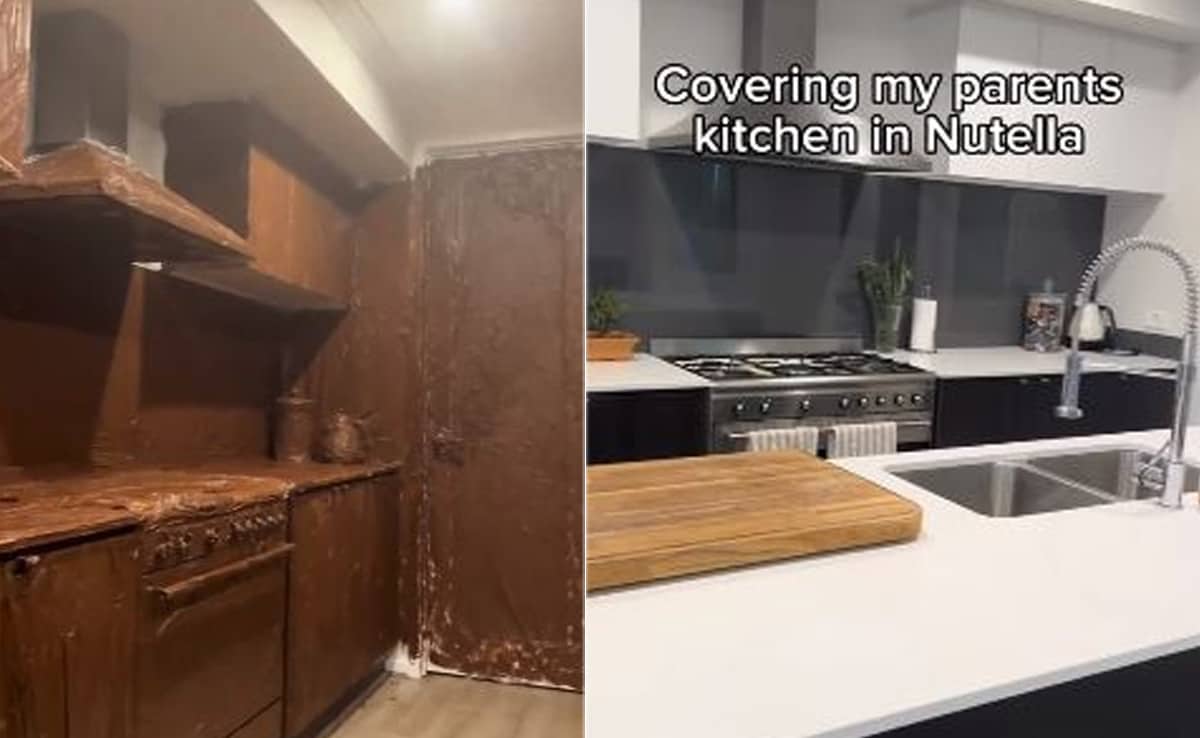 Watch: Kid Covers Parents’ Kitchen With Nutella, Internet Is Confused Why