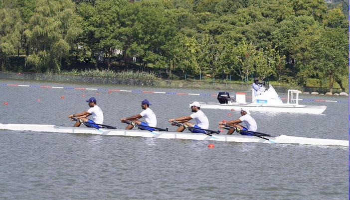 Rowing: India Finishes 1st In Men’s Fours Heats To Reach Asian Games Final