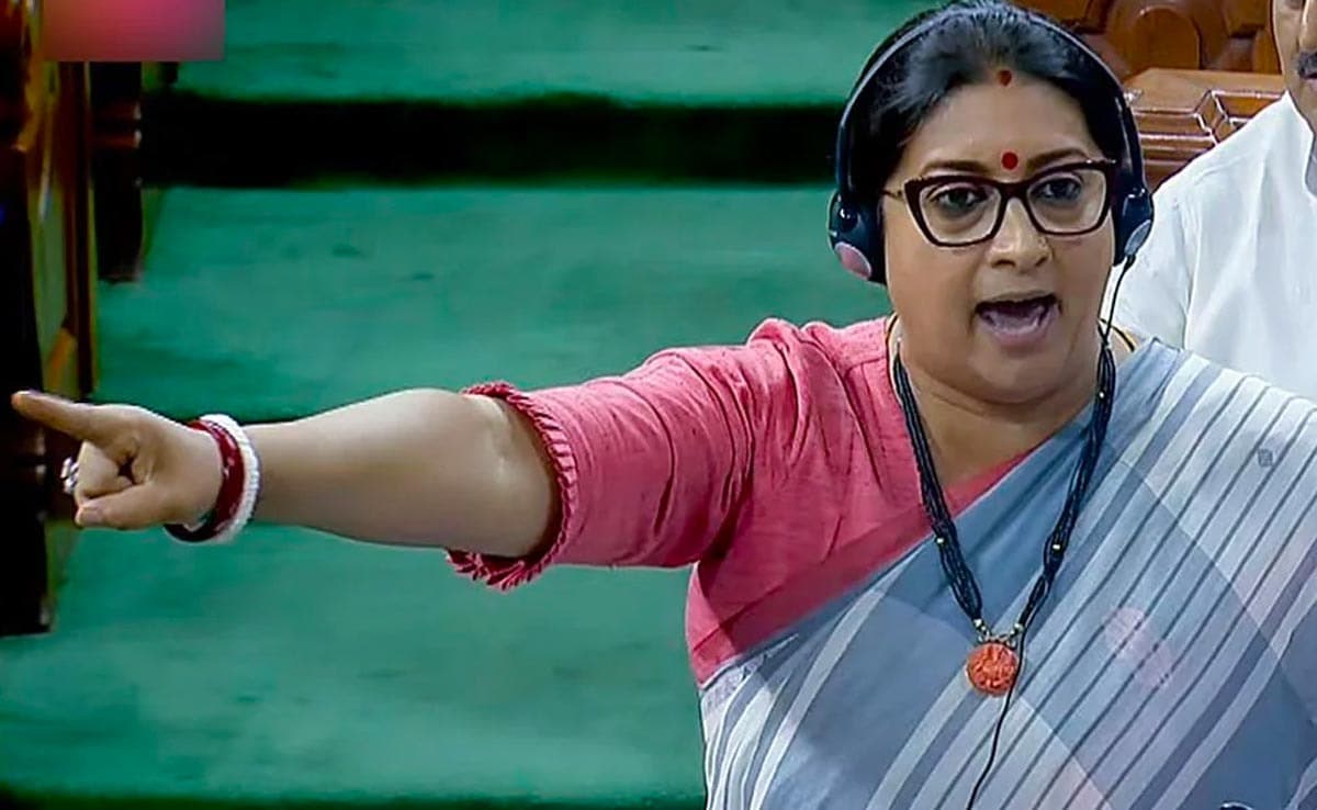 Couldn’t Have Been A Better Way…: Smriti Irani On Women’s Reservation Bill